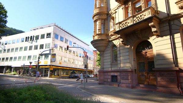 Ansicht Sprachschule Gebäude